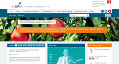 Desktop Screenshot of apia.com.tn