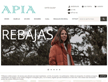 Tablet Screenshot of apia.es