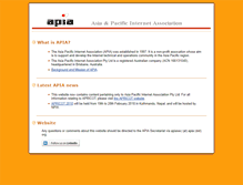 Tablet Screenshot of apia.org